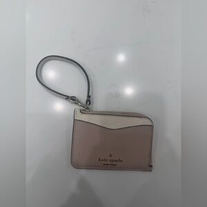 Kate Spade Blush and Ivory Wristlet
